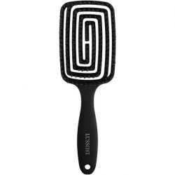 TB Tools for Beauty Lussoni Labyrinth Flexible Hairbrush for Detangling Wet and Dry Hair Synthetic Bristle Anti-Static