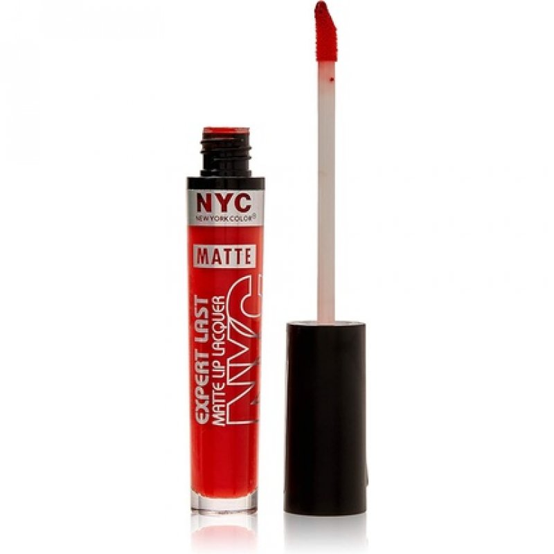 NYC Show Time Expert Last Matte Lip Lacquer 830 Orange Red