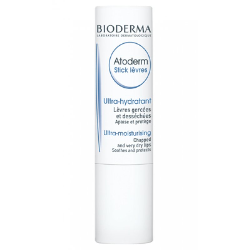 Bioderma Atoderm Lip Stick Deeply Hydrating Moisturising Ultra Nourishing Lip Balm with Niacinamide 4g