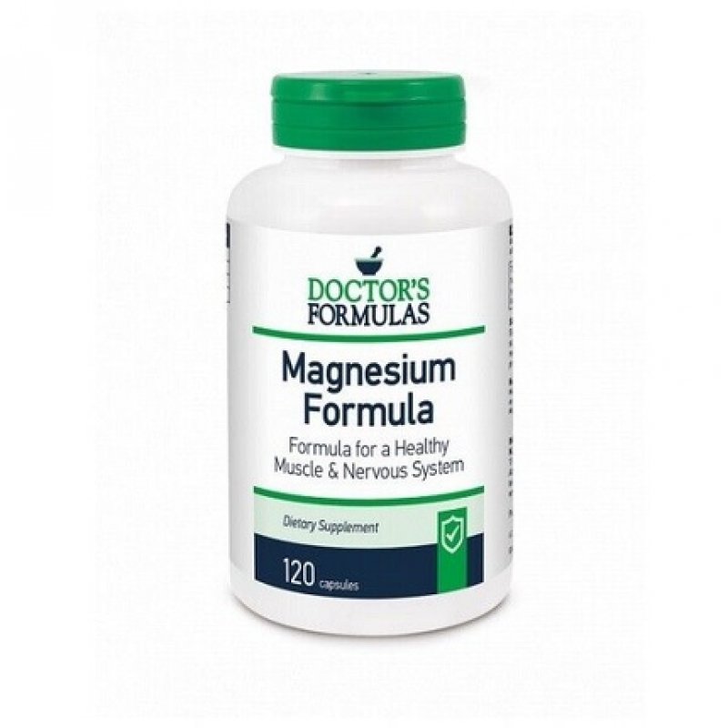 Doctor's Formulas Magnesium Formula for Muscle and Nervous System 60 Tablets