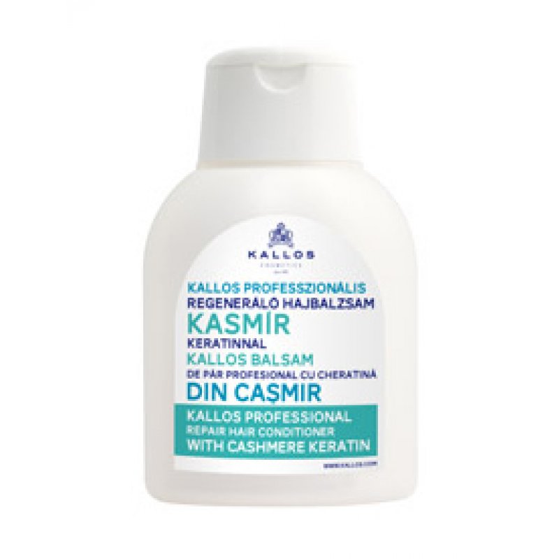 Kallos Professional Repair Hair Conditioner with Cashmere Keratin, 500 ml