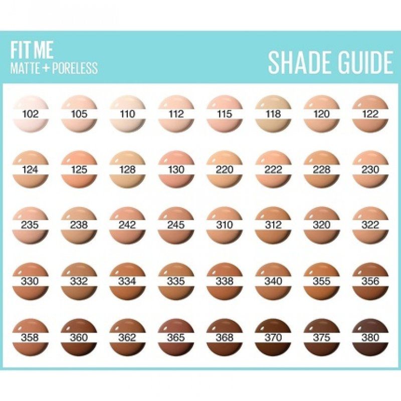 Maybelline Fit Me Matte & Poreless Foundation 332 Golden Caramel 30ml