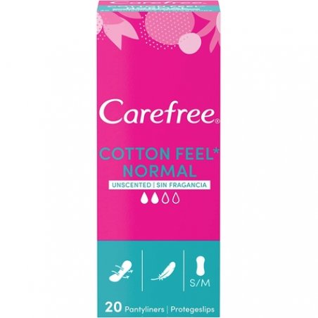 Carefree Cotton Extract Breathable Pantyliners