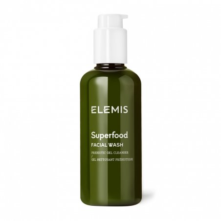 ELEMIS Superfood Facial Wash Nutrient-Rich Gel Skin Cleanser with Pre-Biotic 200ml