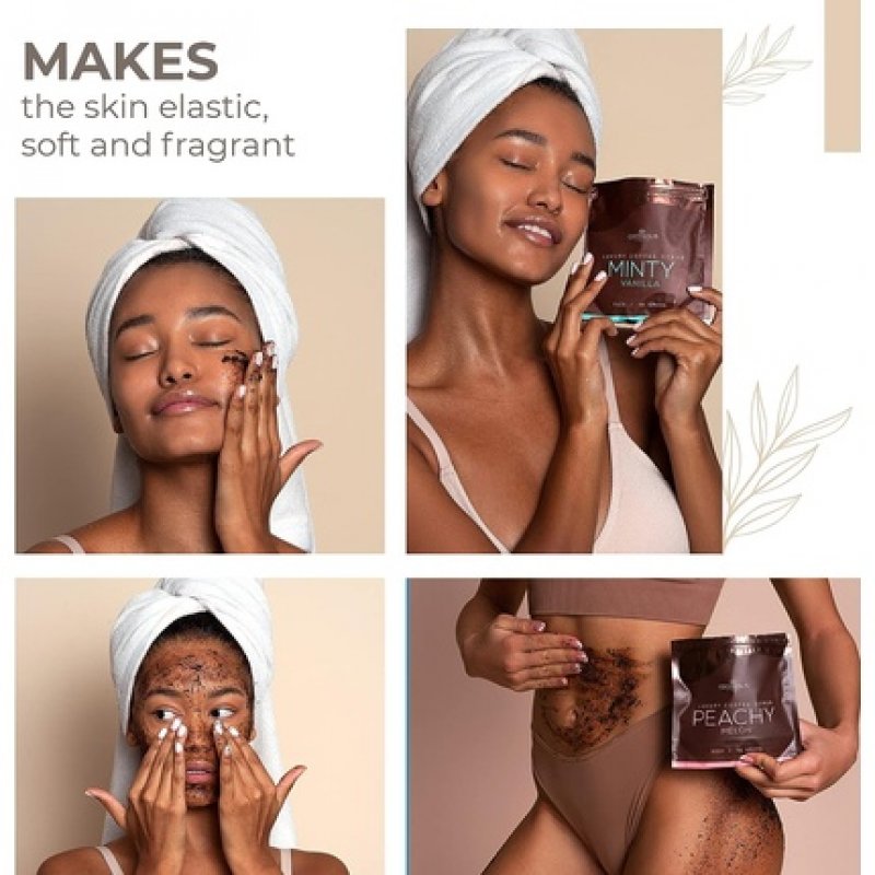 Cocosolis Luxury Coffee Face Scrub 280g