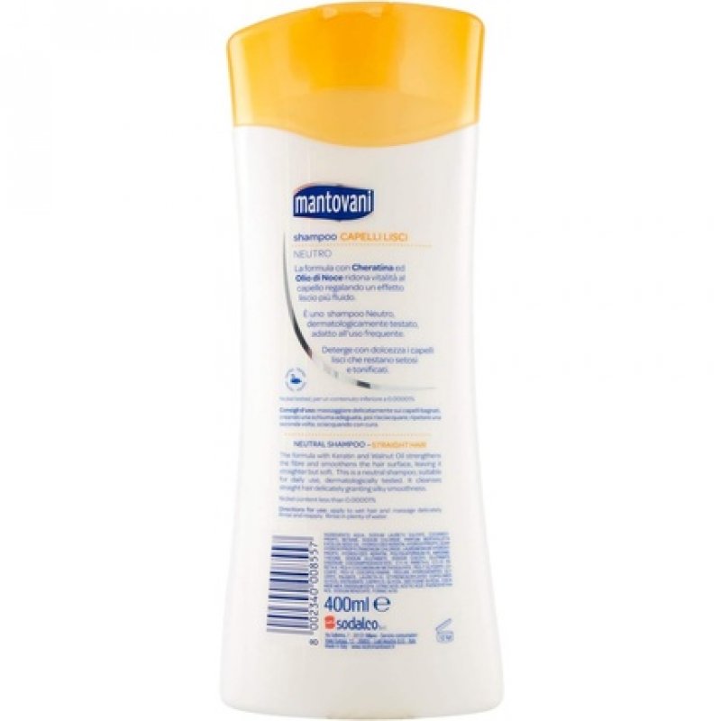 Mantovani Smooth Shampoo 400ml