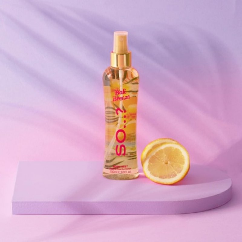 So...? Summer Escapes Women's Bali Breeze Body Mist Fragrance Spray 200ml