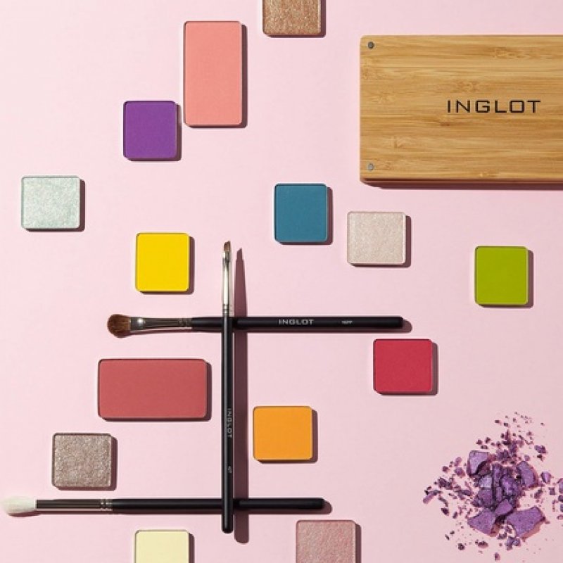 Inglot Professional Makeup Brushes for Rouge, Foundation, and Concealer - 4SS