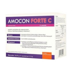 Amocon Forte C Orange Flavor 21 Bags Healthy Hair Skin Nails
