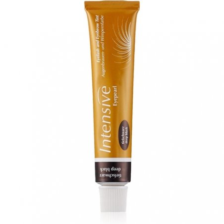 Biosmetics Intensive Eyelash and Eyebrow Tint Deep Black 0.06805 kg - Pack of 2