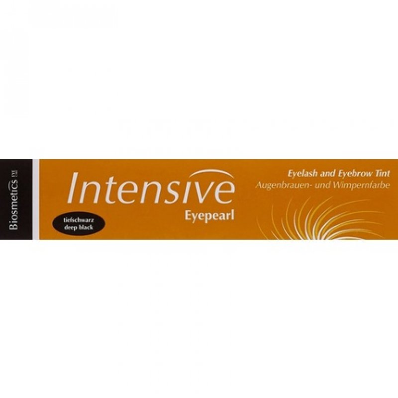 Biosmetics Intensive Eyelash and Eyebrow Tint Deep Black 0.06805 kg - Pack of 2