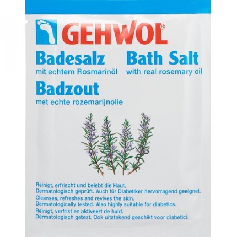 Rosemary Bath Salts Cleansing Foot Bath Natural Revitalising