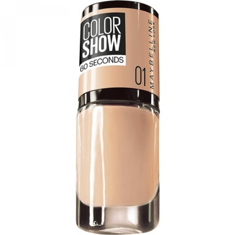 Maybelline Nail Polish Color Show 60 Seconds Go Bare 1 7ml