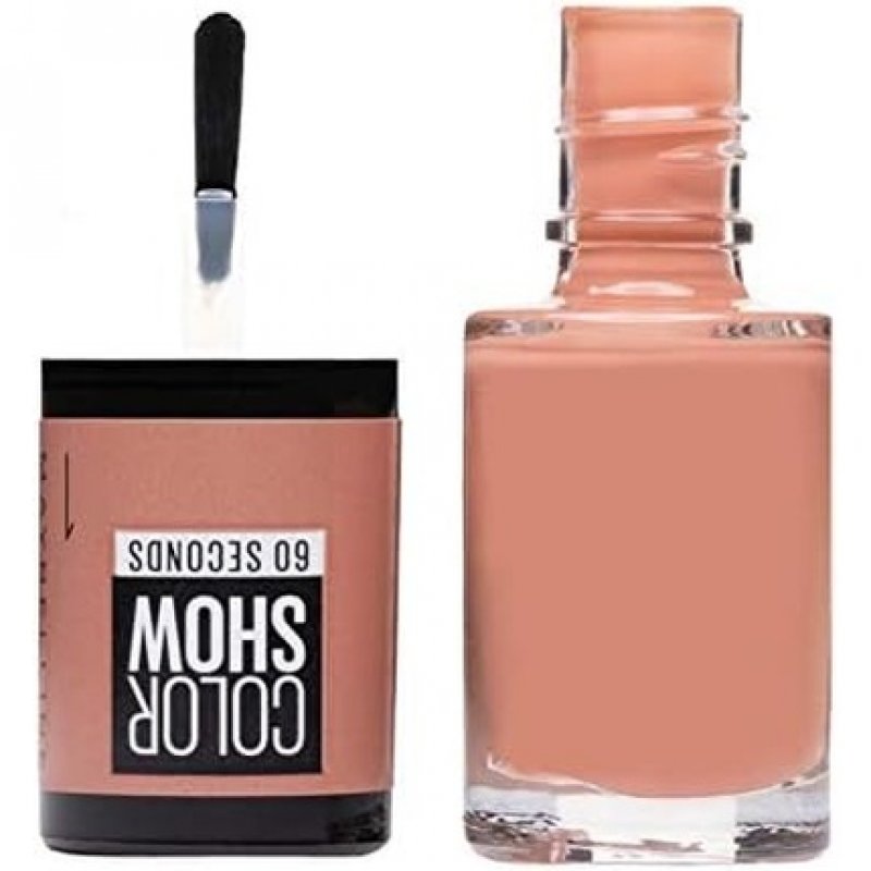 Maybelline Nail Polish Color Show 60 Seconds Go Bare 1 7ml