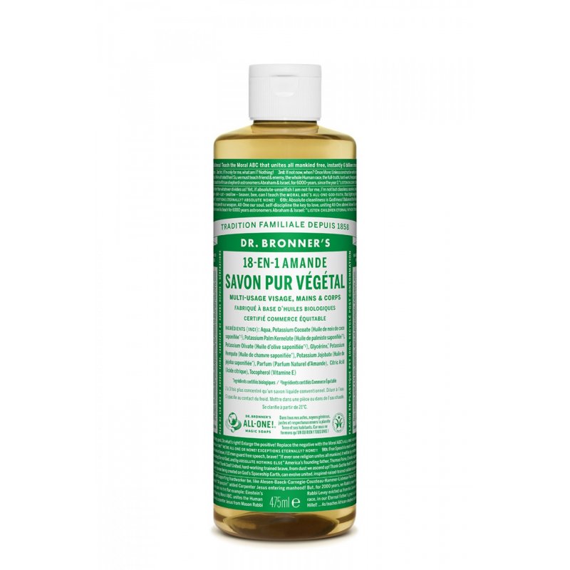 Dr. Bronner's Liquid Castile Soap with Almond Oil 16 oz