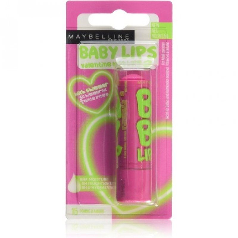 Gemey Maybelline Baby Lips Lipstick 15 Apple of Love 24ml