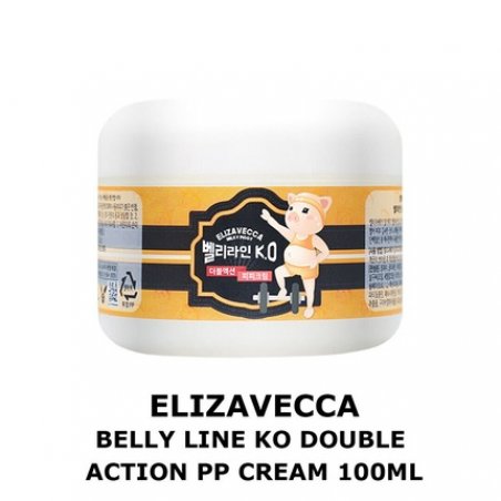 Elizavecca Belly Line KO Double Action PP Cream 100ml Moisturizing Daily Care