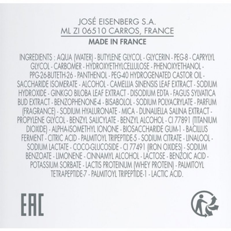 Eisenberg Youth Elixir Face and Eyes All Skin Types 30ml