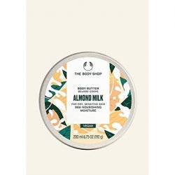 The Body Shop Almond Milk Body Butter for Dry Sensitive Skin 96H Nourishing Moisture 200ml
