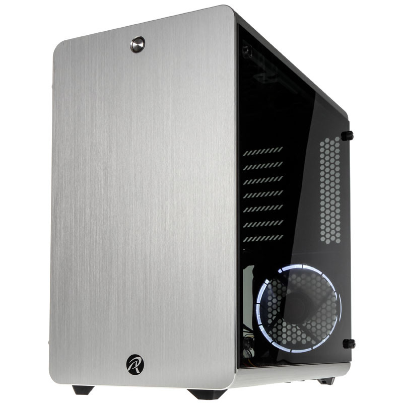 Raijintek compatible THETIS Midi-Tower - silber Window