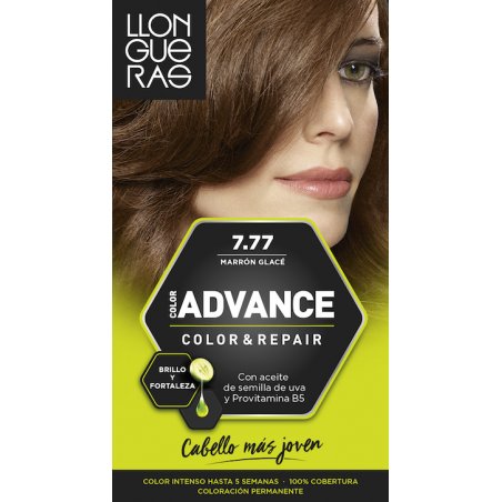 Llongueras Color Advance Hair Colour 7.77 Iced Brown