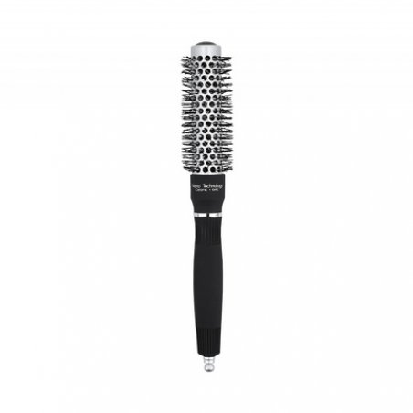 T4B LUSSONI Simple Care Styling Hairbrush with Removable Sectioning Tip and Ceramic Coating 25mm