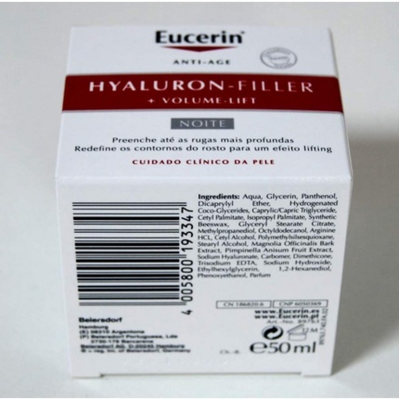 Eucerin Hyaluron-Filler Volume Lift Night Cream 50ml