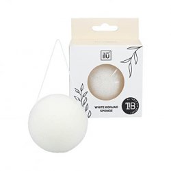 T4B Ilu Konjac Makeup Sponge with Cord - White