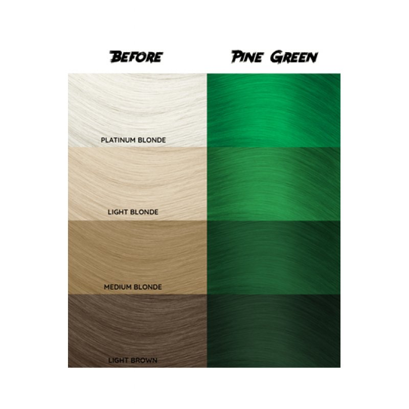 CRAZY COLOR Pine Green 100 ml