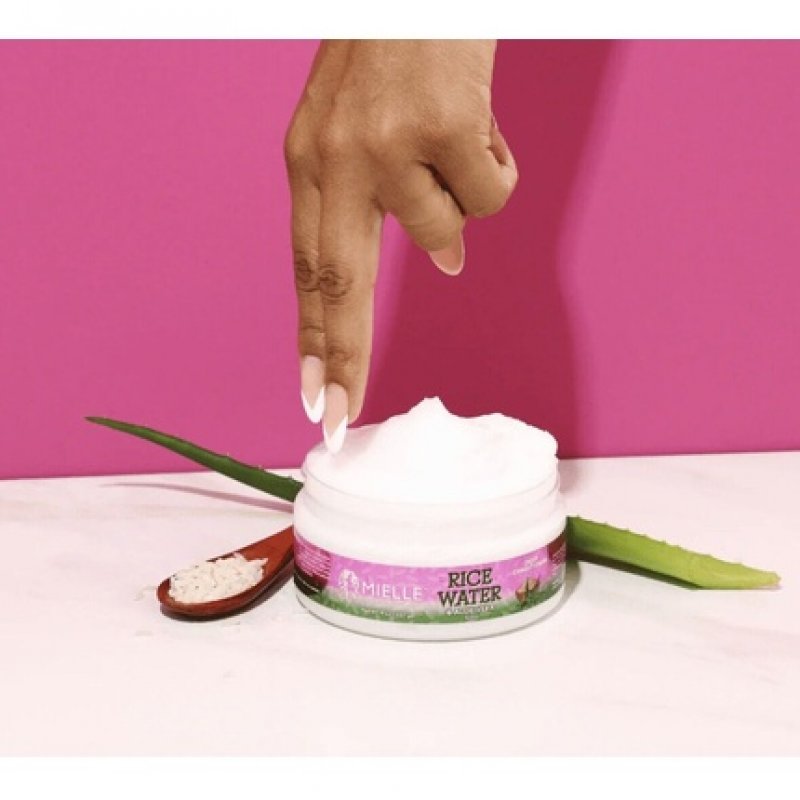 Mielle Rice Water & Aloe Vera Blend Deep Conditioner for Hair 8oz