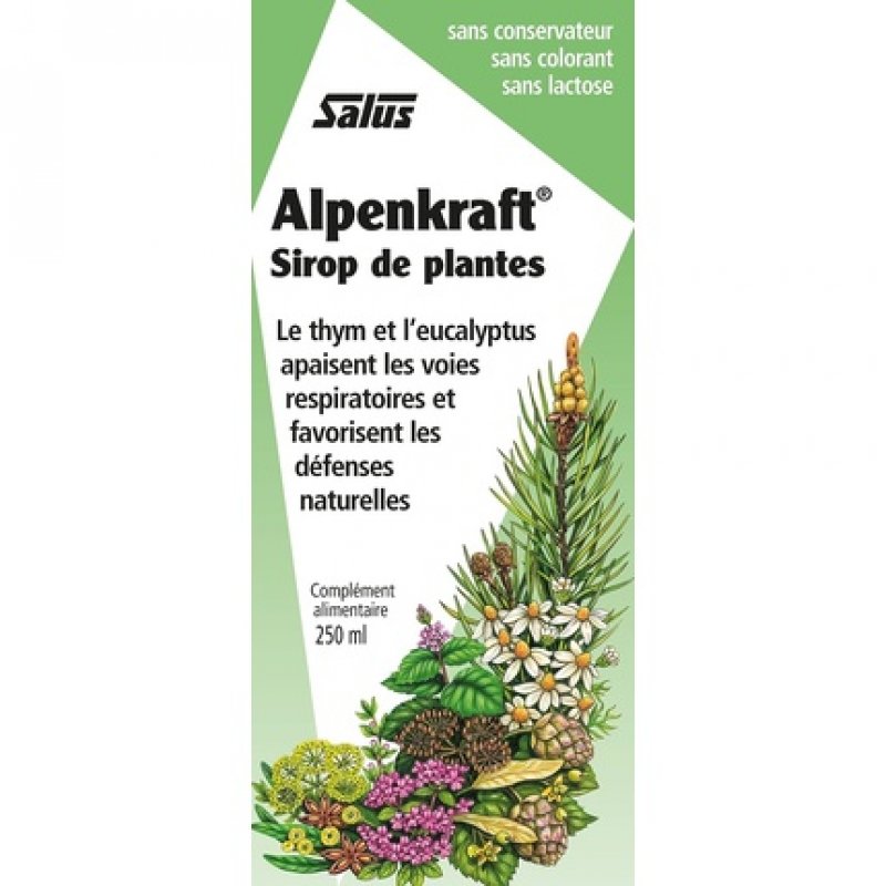 Salus Alpenkraft Herbal Syrup 250ml