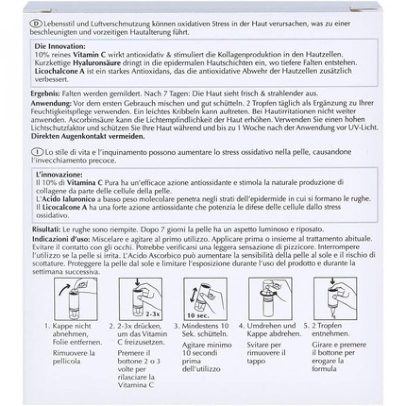 Eucerin Hyaluron-Filler Vitamin C Booster Anti-Aging Serum - Pack of 3