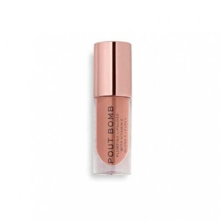 Makeup Revolution Pout Bomb Plumping Gloss Lip Plumper with Vitamin E 4.6ml Candy