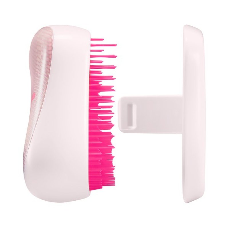 Tangle Teezer Compact Styler Adulte Brosse à cheveux rectangulaire Rose, Blanc 1 pièce(s)
