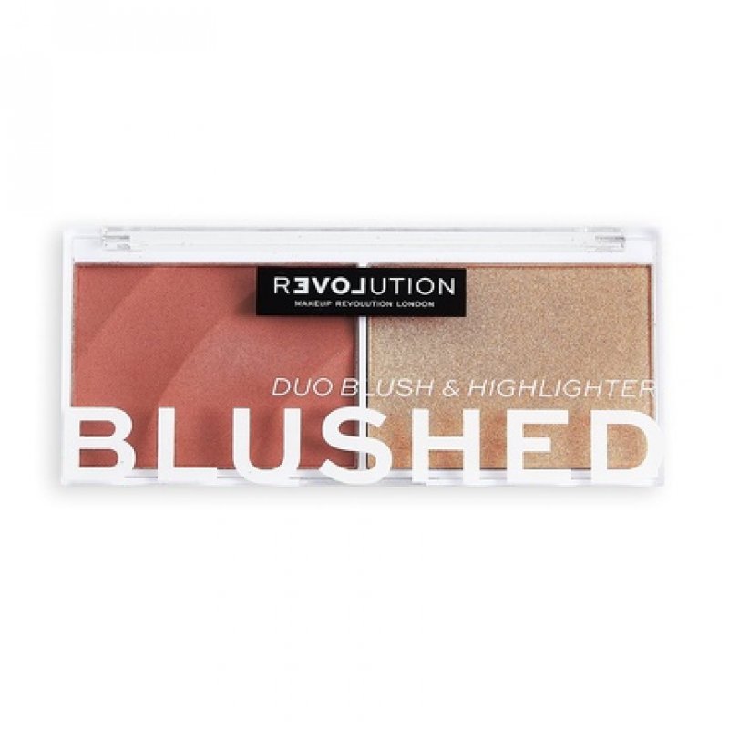 Revolution Relove Blushed Duo Blush & Highlighter Kindness