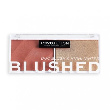 Revolution Relove Blushed Duo Blush & Highlighter Kindness