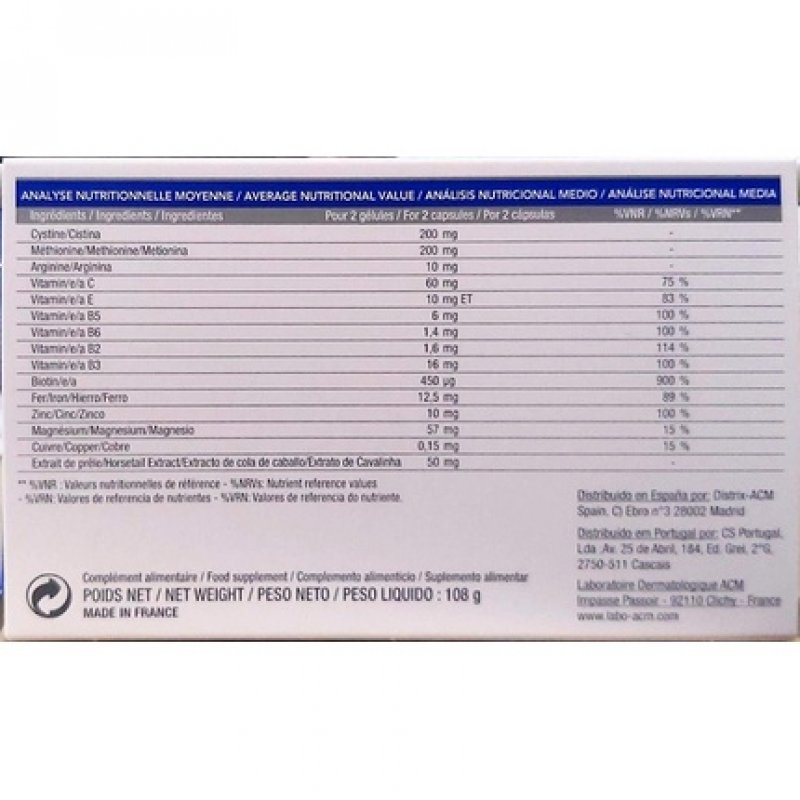 Novophane Hair and Nails Capsules 60