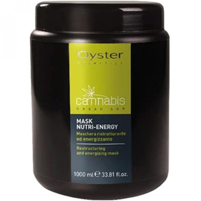 Oyster Nutri-Energy Pro Hair Mask Nourishing and Invigorating Effect Cannabis 1000ml