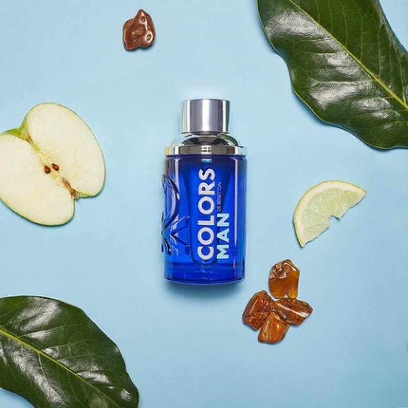 Benetton Colors Man Blue Eau De Toilette Spray 2.0 oz