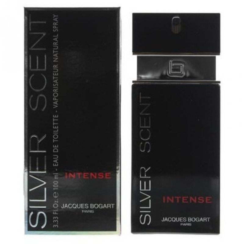 Jacques Bogart Silver Scent Intense Eau de Toilette 100ml Spray For Him - New