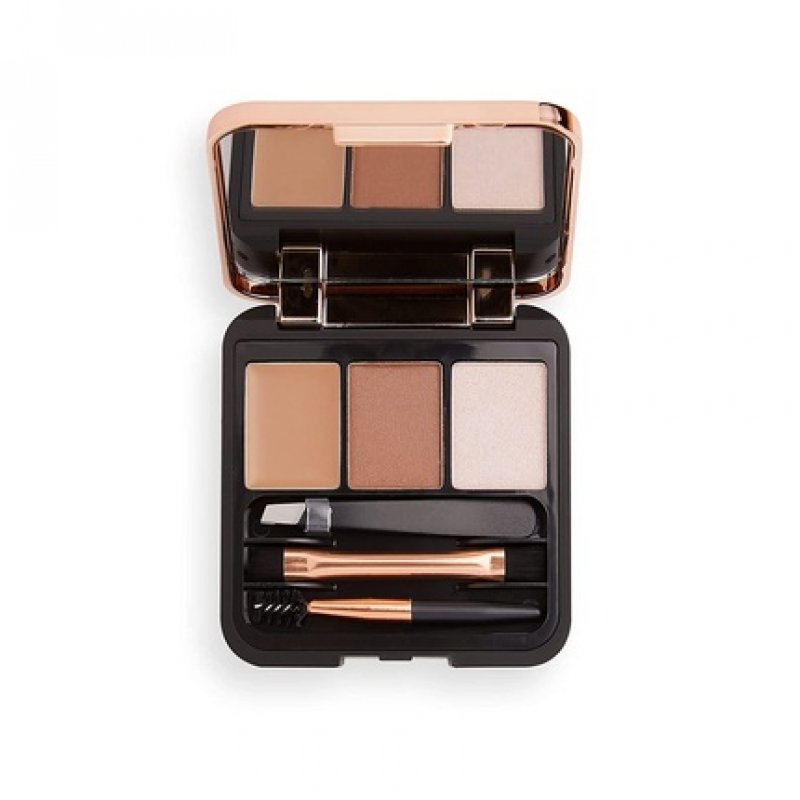 Makeup Revolution Brow Sculpt Kit Brown 2.2g