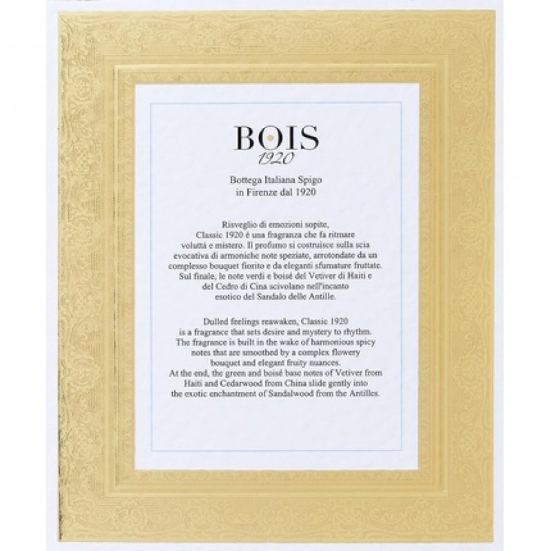 BOIS 1920 Classic 1920 EDT Vapo 100ml