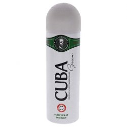 Cuba Original Cubagreen Deodorant Spray 200ml for Men