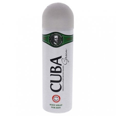 Cuba Original Cubagreen Deodorant Spray 200ml for Men