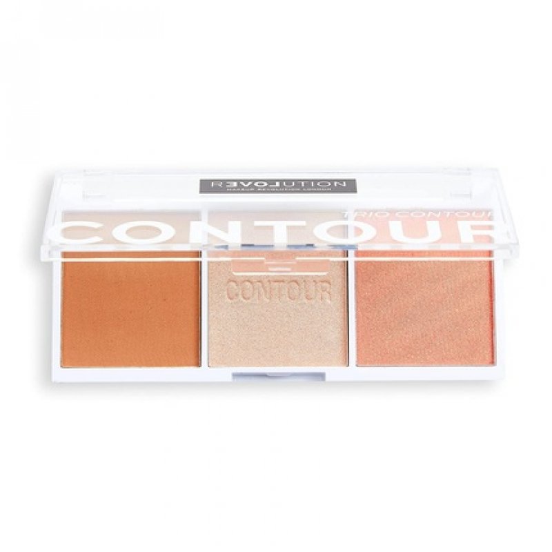 Revolution Relove Trio Contour Palette in Sugar
