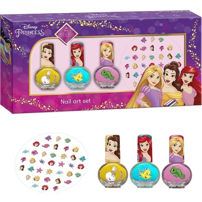 Disney Princess Nail Set - Pack of 4