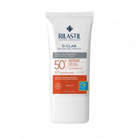 Rilastil Sun System D-Clar Uniforming Photoprotective Cream Medium SPF50 40ml
