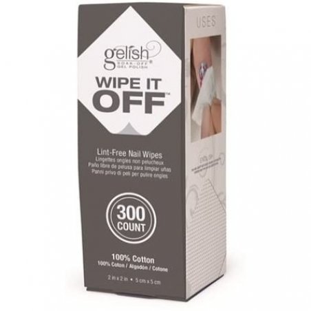 Gelish Non-Fuzzy Easy-Off Nail Polish Remover Wipes