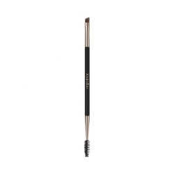 T4B Kashōki 412 Lash Brow Double-Sided Synthetic Makeup Brush for Eyebrows and Eyelashes with Taklon Bristles -