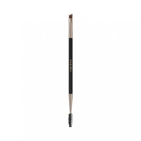 T4B Kashōki 412 Lash Brow Double-Sided Synthetic Makeup Brush for Eyebrows and Eyelashes with Taklon Bristles -